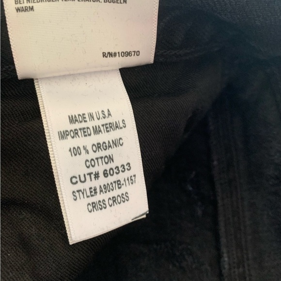 Agolde Criss Cross Straight Jeans Feverish - Picture 11 of 12